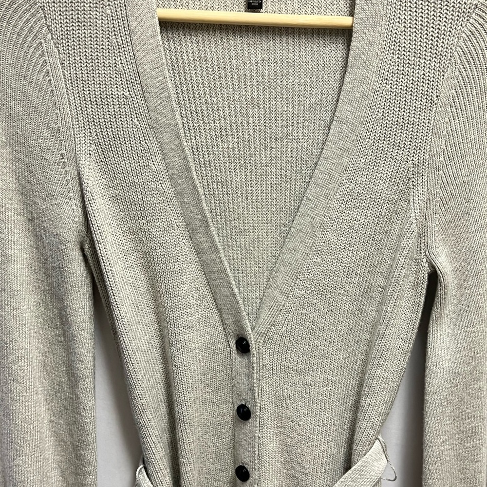 White house black market Long Button-Front Cardigan/Dress - Picture 13 of 13
